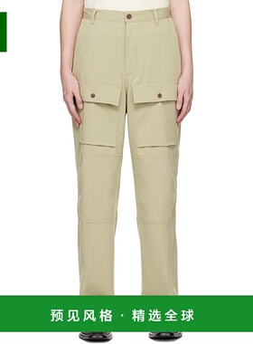 1h可退 香港直邮The Frankie Shop 男士 绿色 Grant 工装裤 BPAGR