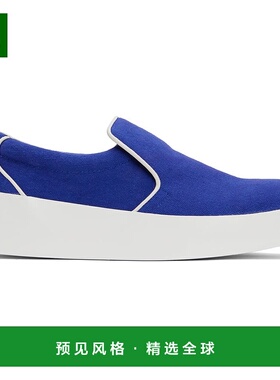 1h可退 香港直邮J.W. Anderson 男士 蓝色滚边运动鞋 ANM42520A