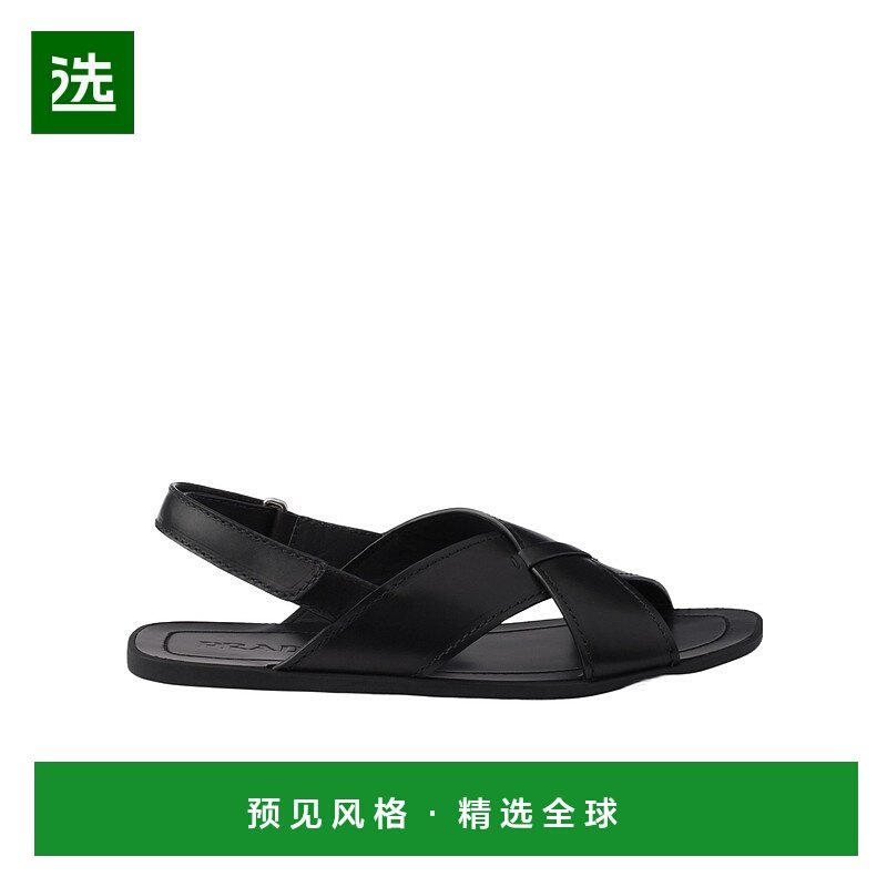 香港直邮Prada Decò 皮革凉鞋 2X29973F33FG001
