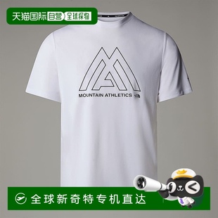 歐洲直郵北面男式 山地運動T恤TheNorthFace新款