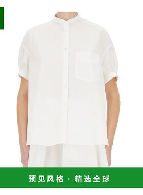 香港直邮ASPESI 女士衬衫 S6G5410D30785072 SS2026 白色 短袖纽
