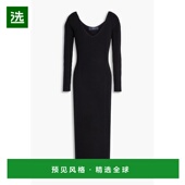 香港直邮Arch4 女士 Bridgewater 1h可退 罗纹羊绒中长连衣裙 KND