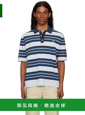 1h可退 香港直邮MAISON KITSUNE 男士 蓝色 Bold Fox Head Patch