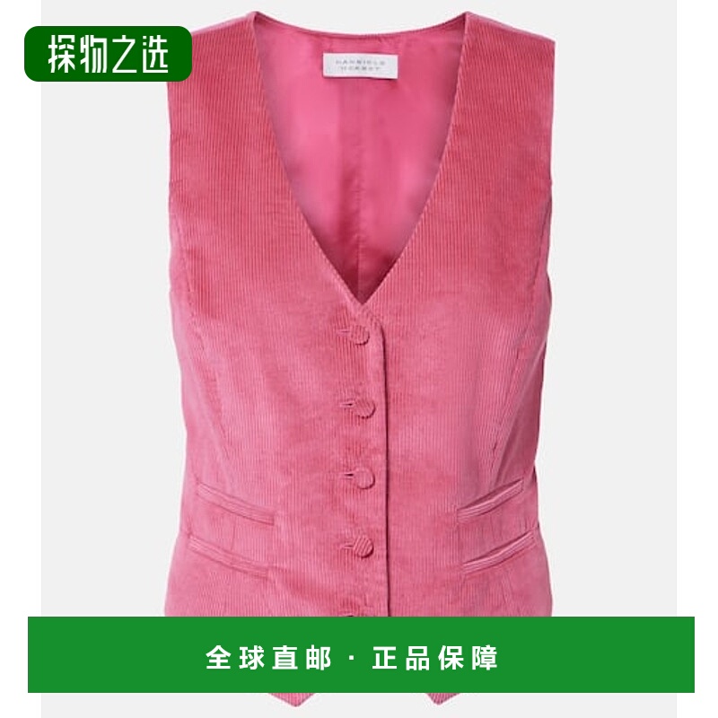 香港直邮Gabriela Hearst 女士 Coleridge 棉质灯芯绒背心