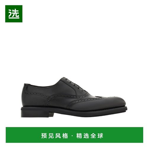 香港直邮Salvatore Ferragamo 牛津布洛克鞋德比鞋 029596