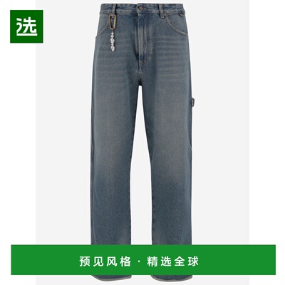 香港直邮DARKPARK 男士休闲裤 MTR01DBL01W05301 SS2025 蓝色