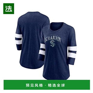 1h可退 【美国直邮】Fanatics|男士品牌 Heather 海军蓝 Seattle