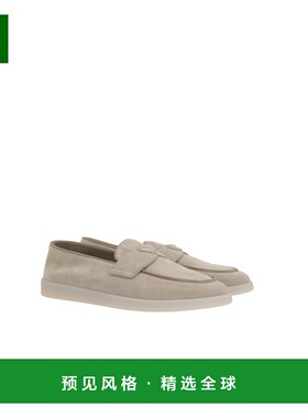 香港直邮Prada 普拉达 男士 標誌牌杏仁形鞋頭樂福鞋 2DG124FG001