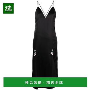 1h可退 香港直邮Wales Bonner 女士 连衣裙 WA23DR01VI02BLACK