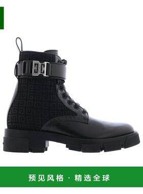 香港直邮Givenchy 4G 系带短靴 BH603FH1CH纪梵希