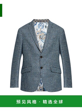 欧洲直邮etro/艾绰 男士夹克外套上衣 MRCA000699TTB45S9884羊毛