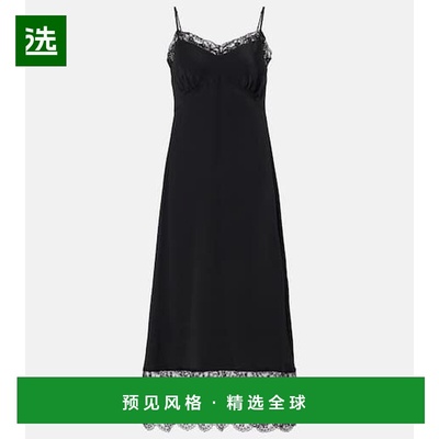 1h可退 香港直邮Simone Rocha 蒙娜·罗莎 女士 蕾丝边缎面吊带连