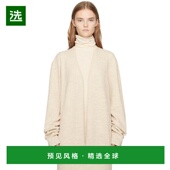 女装 1h可退 毛 Manoogian米色Line Quilt开衫 美国直邮 Lauren