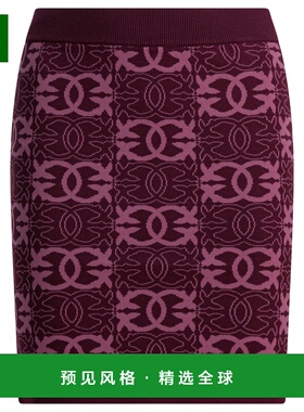 香港直邮PINKO 女士半身裙 106040A2YDRW2 AW2025 红色 Bang Bang