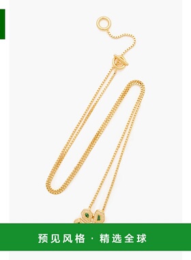 1h可退 香港直邮ZIMMERMANN 女士 镀金珐琅水晶项链 5542S24GOLDA
