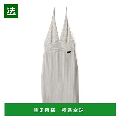 香港直邮Miu Miu Crêpe de Chine连衣裙 MF5445177WSOOO