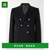 香港直邮Lardini 男士 双排扣初剪羊毛西装 1h可退 外套 AA6902CN6