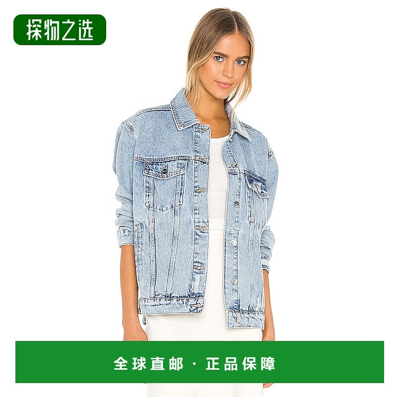 1h可退 香港直邮ANINE BING 女士 Rory 牛仔布夹克 A017052435
