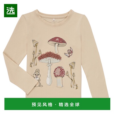 欧洲直邮Name It  女童装 秋冬 长袖T恤 NMFTHUMPER ALFRIDA LS T
