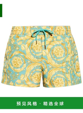 香港直邮Versace 抽绳泳裤 ABU050201A11356