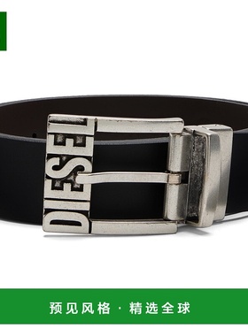 1h可退 香港直邮Diesel 迪赛 男士 黑色 & 棕色 B-Shift II 双面