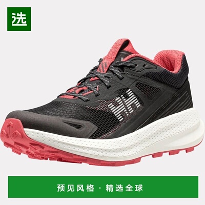 欧洲直邮Helly Hansen 女士黑色聚酯Skyhawk越野跑鞋