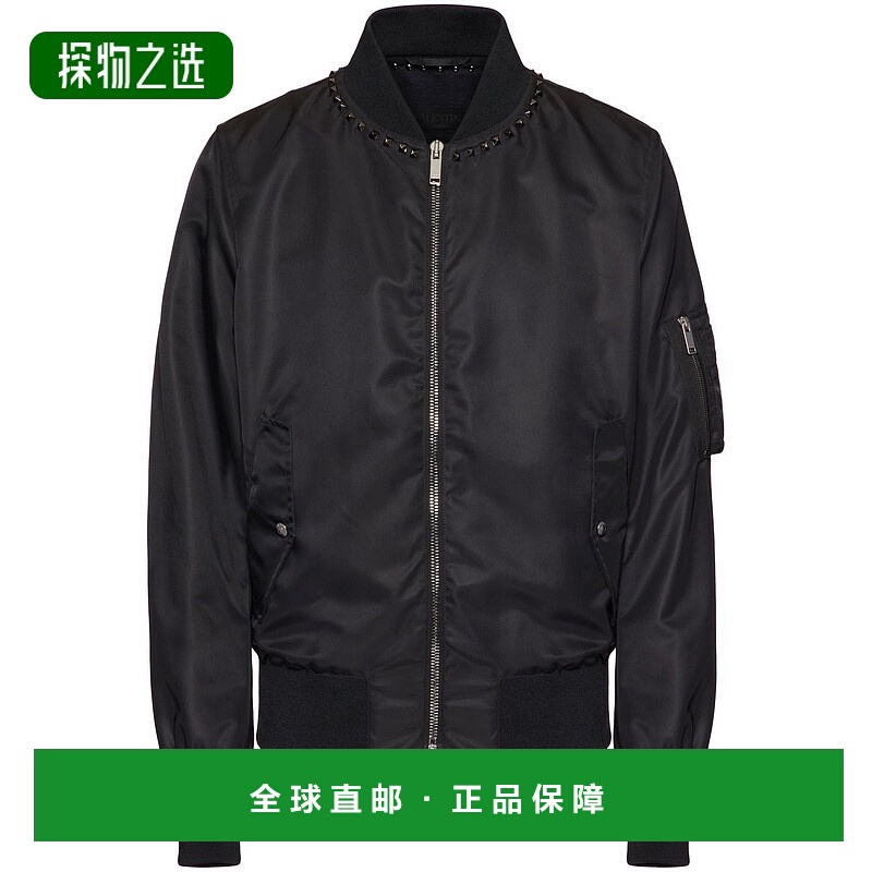 1h可退 香港直邮Valentino 华伦天奴 男士 徽标休闲夹克 VCI1702K