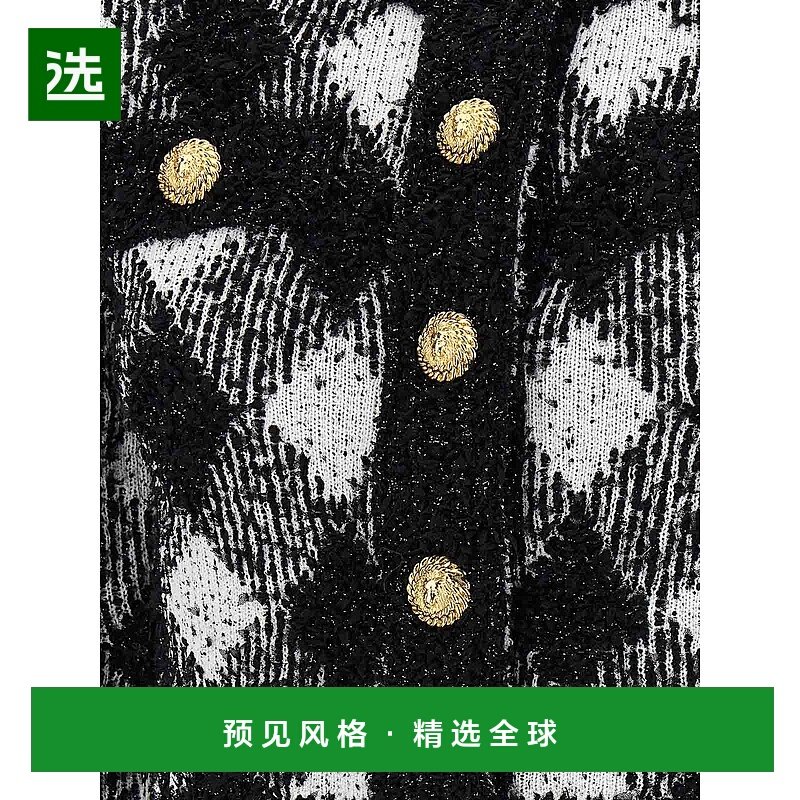 1h可退 BALMAIN 女士外套 DF0SK248KH66EAB