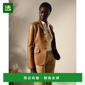 欧洲直邮RalphLauren拉夫劳伦 霍利斯小羊皮夹克