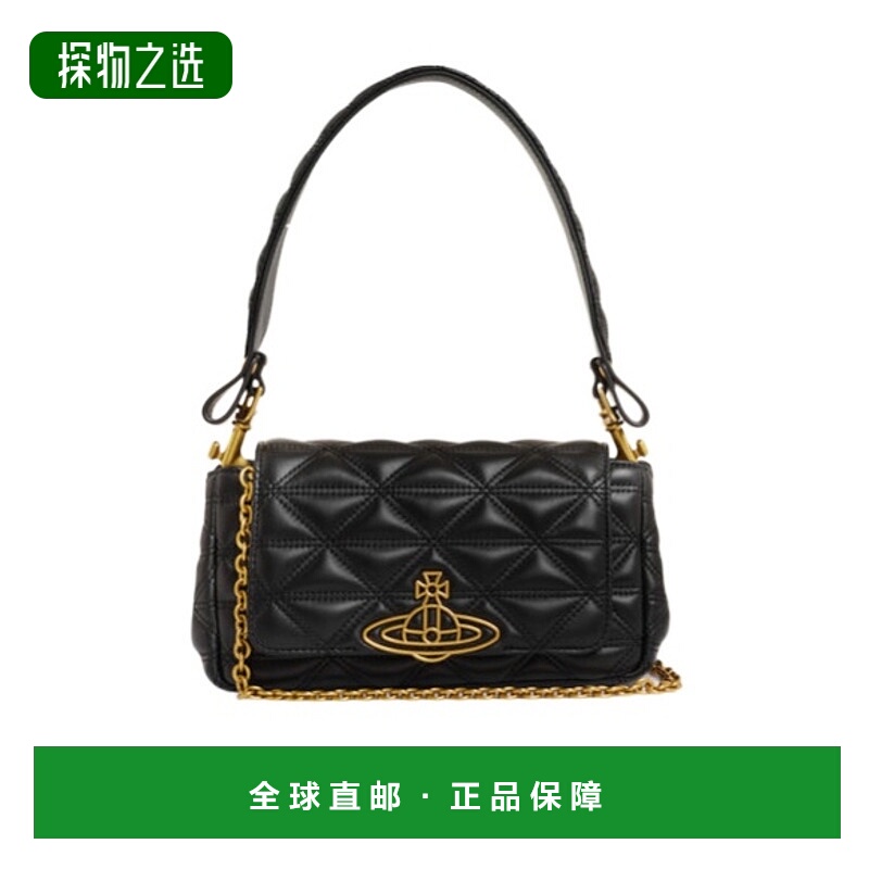 香港直邮Vivienne Westwood Hazel 中号单肩包 4202008PUL004XLAB