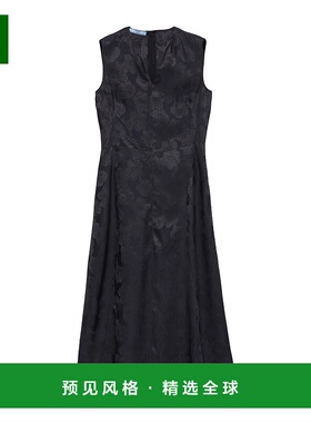 香港直邮Prada 圆领短袖连衣裙 P3Q20X17ZCSOOO真丝