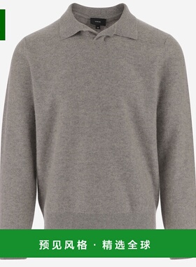香港直邮VINCE 男士针织衫 M89356111A730HMU AW2025 灰色