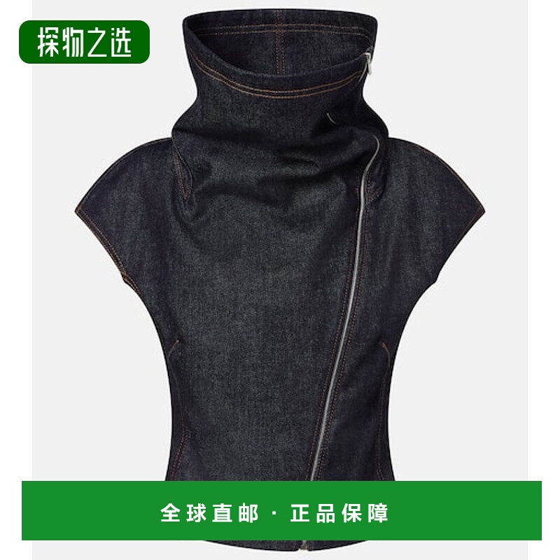 1h可退 香港直邮Jacquemus 女士 牛仔上衣 blue蓝色 舒适时尚羊绒