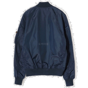韩国直邮Alpha Industries MA-1 TT 蓝色飞行员夹克 191103 07