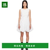 美国直邮 Olivia Cecilie 1h可退 Bahnsen 白色 迷你连衣裙 女