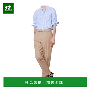 香港直邮OFFICINE GENERALE 男士休闲裤 S25MTLG454KHAKI SS2025