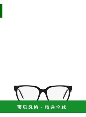 1h可退 香港直邮Prada 普拉达 女士 徽标平光镜 PR17ZV black黑色