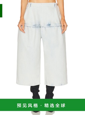 1h可退 香港直邮Alaïa 女士 收腰短裤 9P1220D005B 舒适时尚