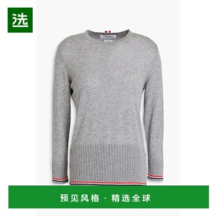 香港直邮Thom 条纹羊绒毛衣 Browne 女士 FKA3 汤姆·布朗 1h可退