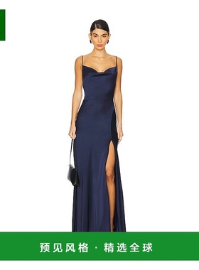 1h可退 香港直邮Simkhai 女士 Finley 礼服 6241070Q blue蓝色 舒