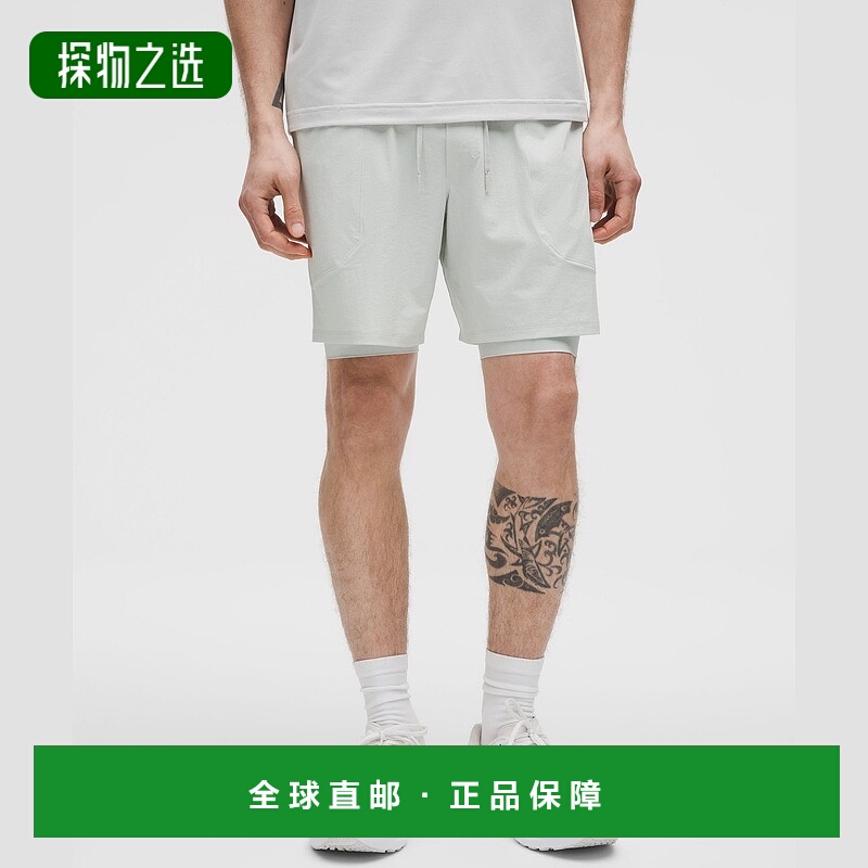 1h可退 欧洲直邮LULULEMON露露乐檬 License to Train 18厘米内衬