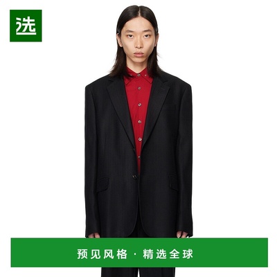 1h可退 香港直邮Our Legacy 男士 黑色 Ceremony 西装外套 M4250C
