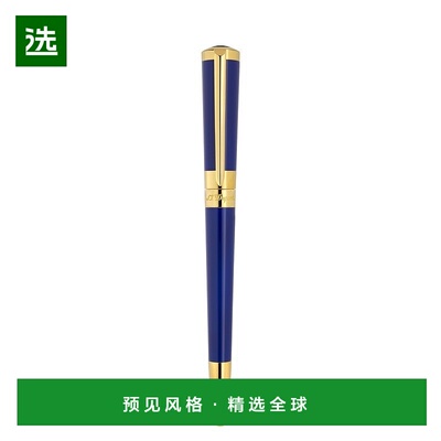 欧洲直邮S.T.Dupont法国都彭 LIBERTE男女通用靛蓝铝圆珠笔