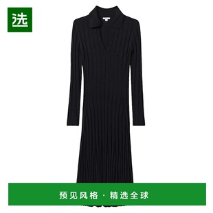 1h可退 【美国直邮】Reiss Winnie 罗纹针织中长连衣裙 女装 女士