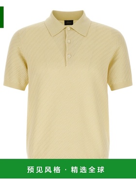 香港直邮BRIONI 男士POLO衫 UMR20OPAK229200 SS2026 黄色