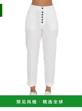 香港直邮DONDUP 女士休闲裤 DP576GSE046DPTD000 CO 白色 Nima pa