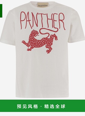 香港直邮VALENTINO 女士T恤 8B3MG25WA55AS0 SS2026 白色 短袖T恤