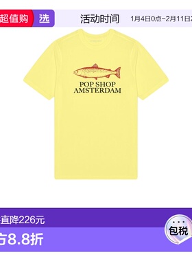 1h可退 香港直邮POP TRADING COMPANY 男士 Amsterdam Shop T恤 P
