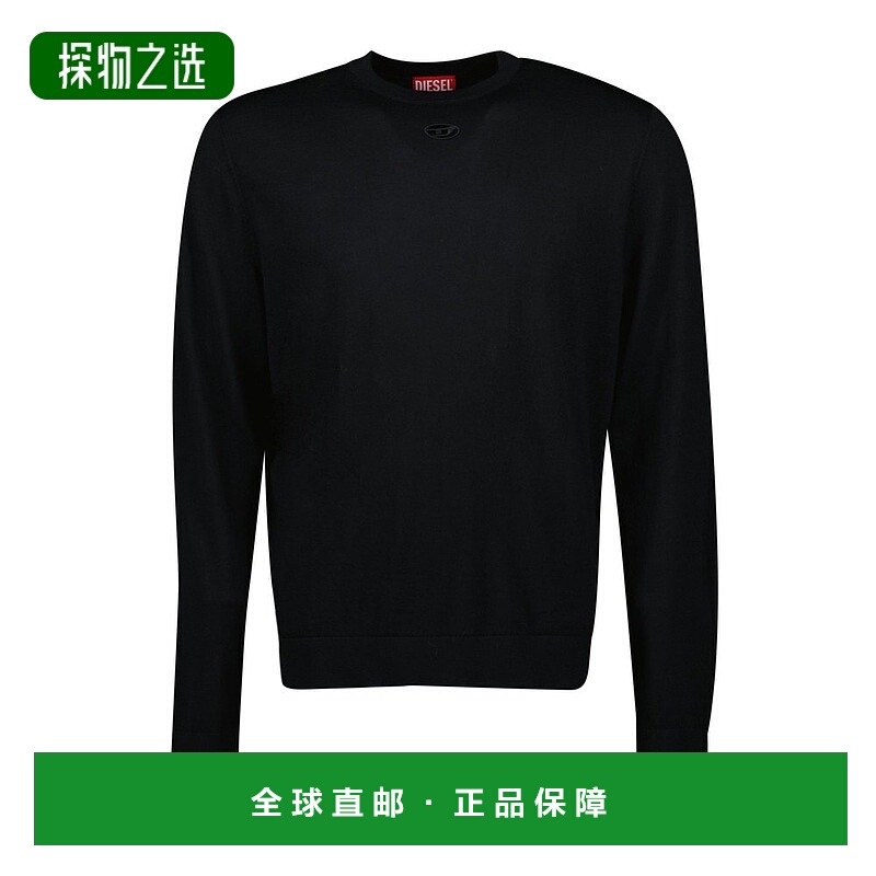 香港直邮Diesel 迪赛 男士 K-Valiam 鏤空標誌套頭衫 A174420DCCH