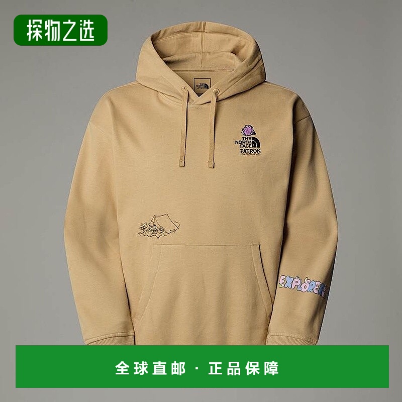 欧洲直邮北面Mountain Cleanup 男女通用超大连帽衫TheNorthF